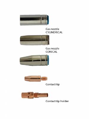 Imagine 2 Pistolet sudare MIG-MAG GCE MIGSTAR PRO 252, 5m, racire cu gaz Imagine 2 Pistolet sudare MIG-MAG GCE MIGSTAR PRO 252, 5m, racire cu gaz