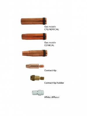 Imagine 2 Pistolet sudare MIG-MAG GCE MIGSTAR PRO 360, 4m, racire cu gaz Imagine 2 Pistolet sudare MIG-MAG GCE MIGSTAR PRO 360, 4m, racire cu gaz